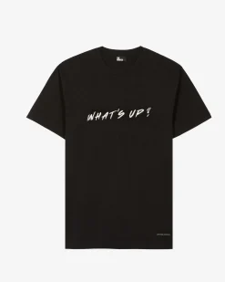 T-shirt What's Up noir mixte
