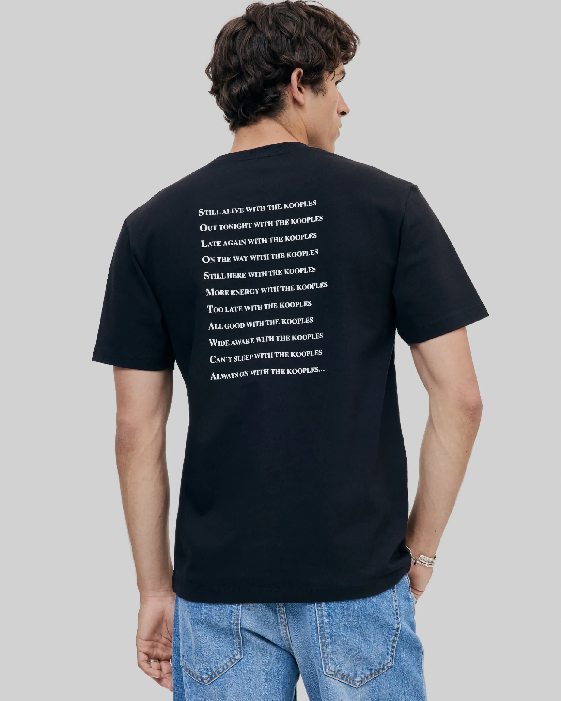 T-shirt What's Up noir mixte