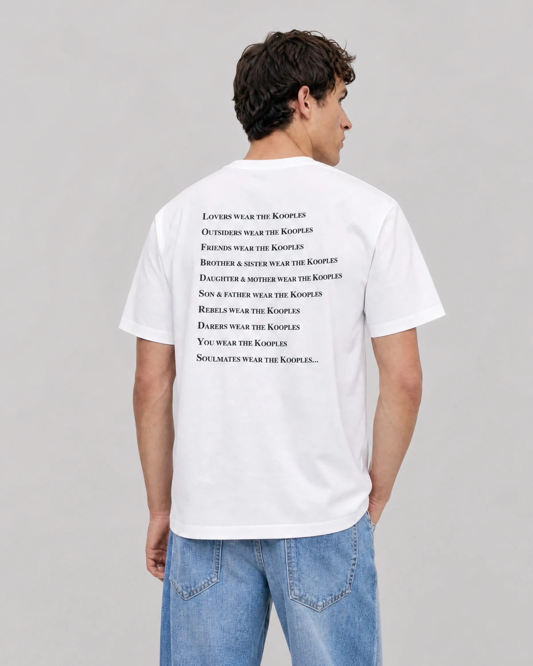 T-shirt Who Wears blanc mixte