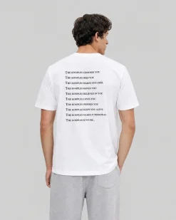 T-shirt Why Me blanc mixte