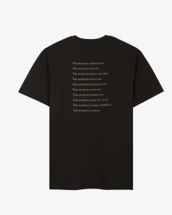 T-shirt Why Me noir mixte