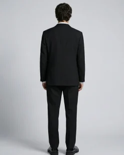 Veste de costume croisée marine