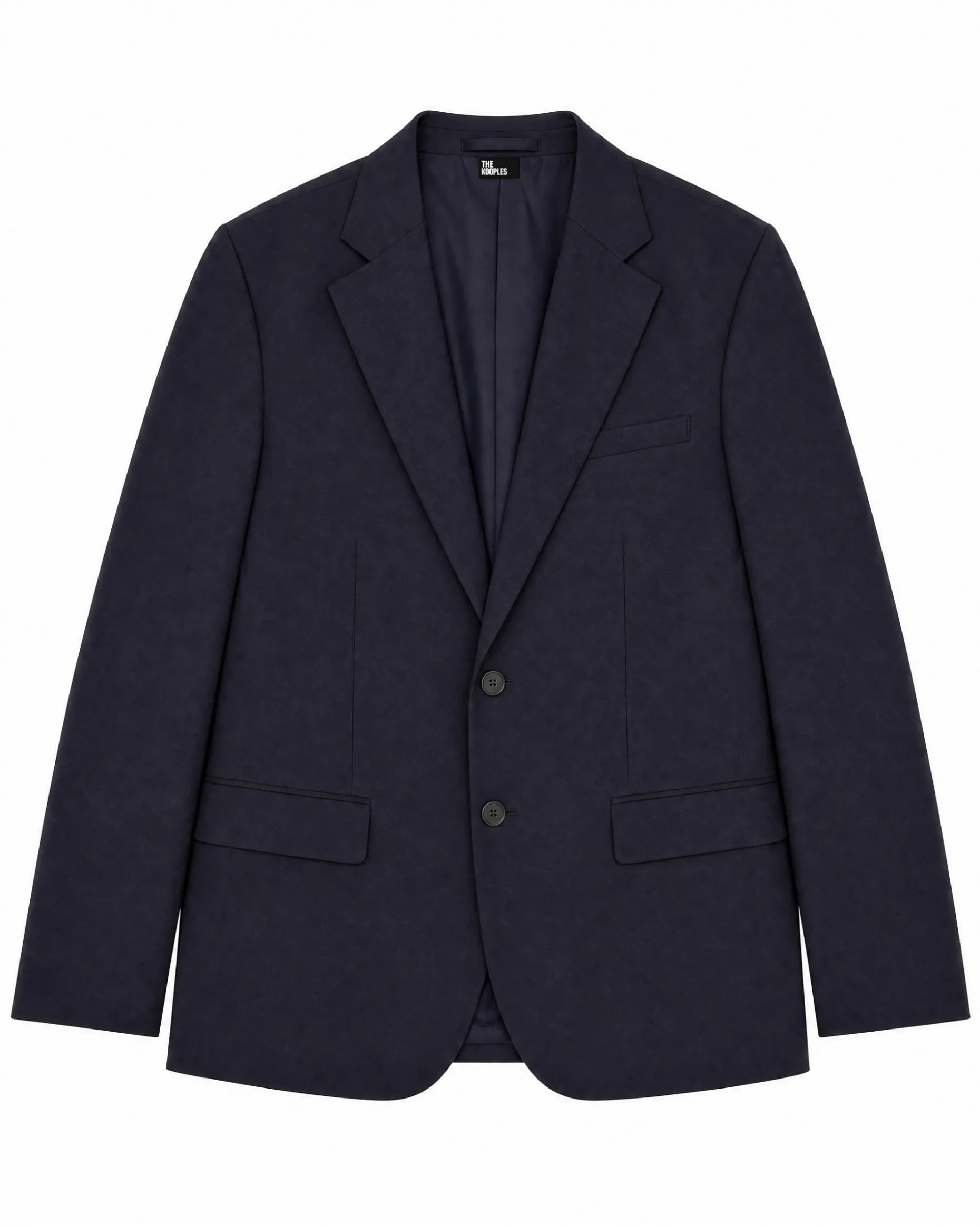 Veste de costume en laine marine