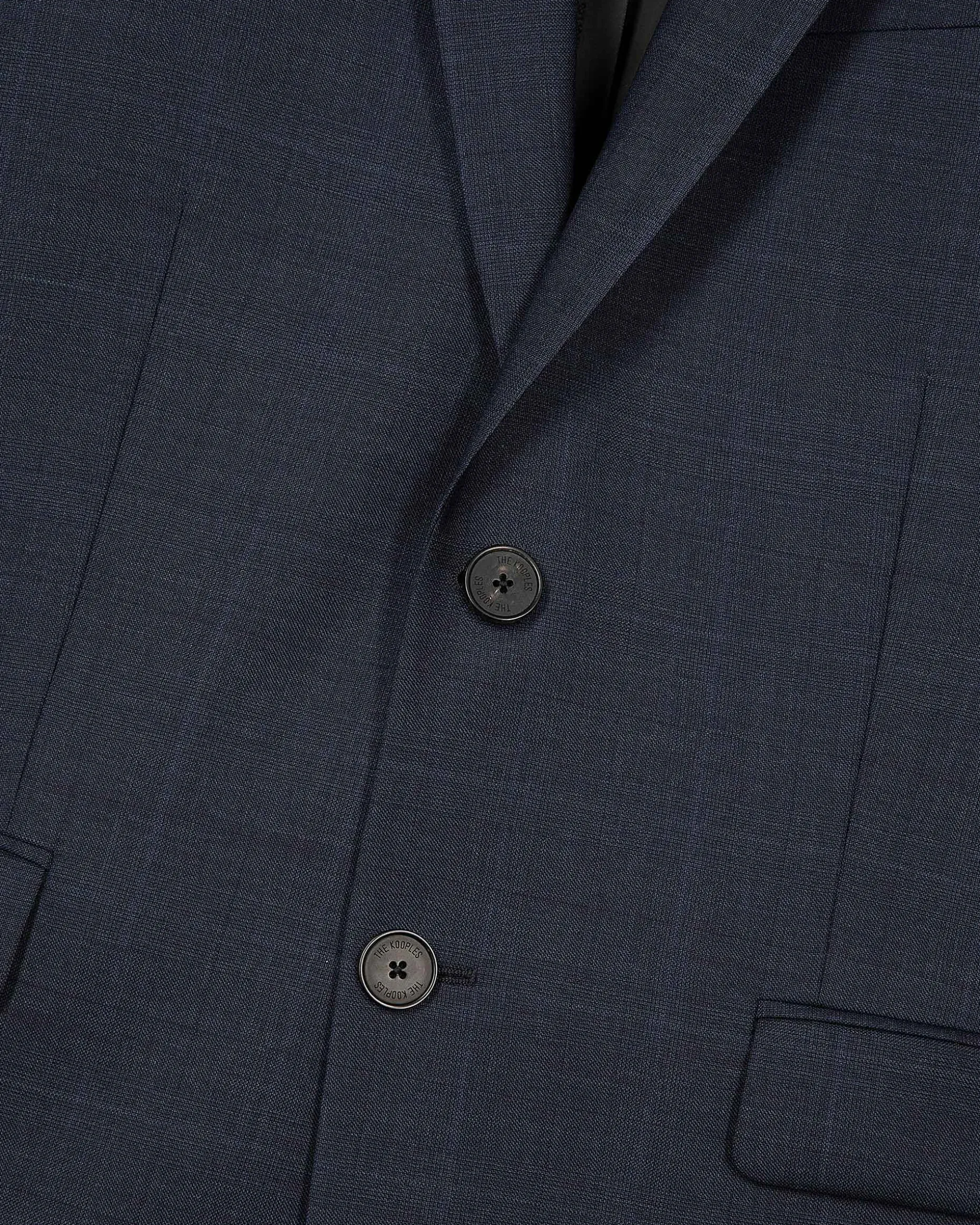 Veste de costume en laine marine